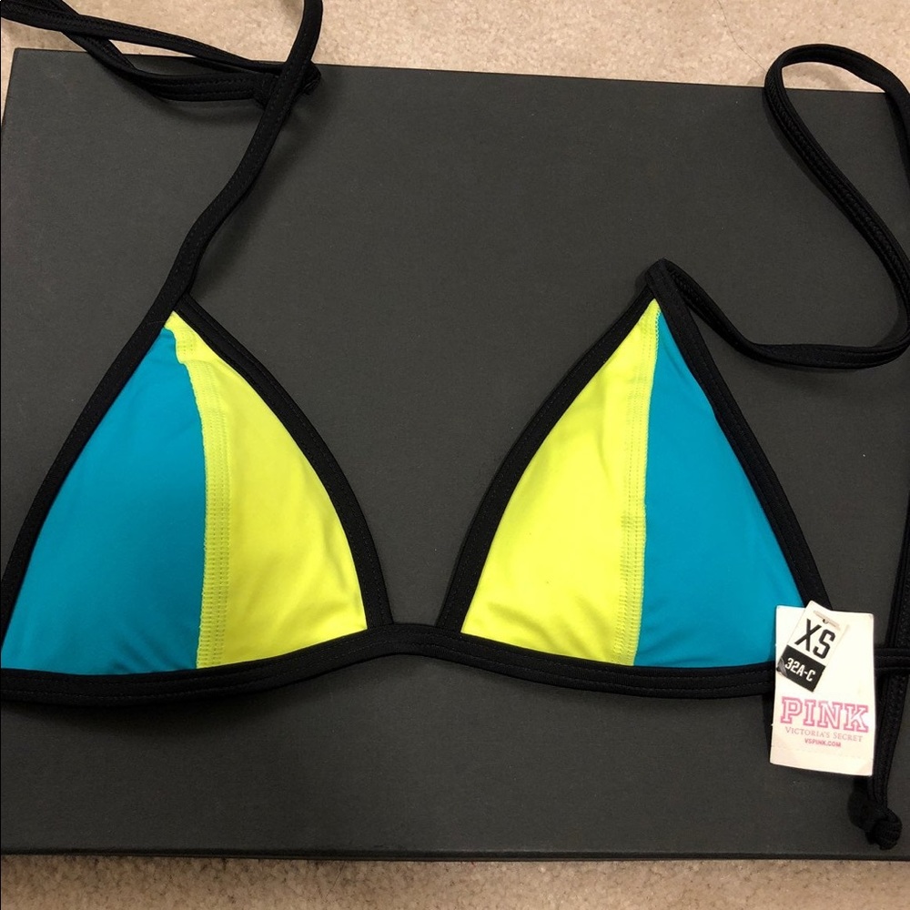 Victoria’s Secret neon bikini top